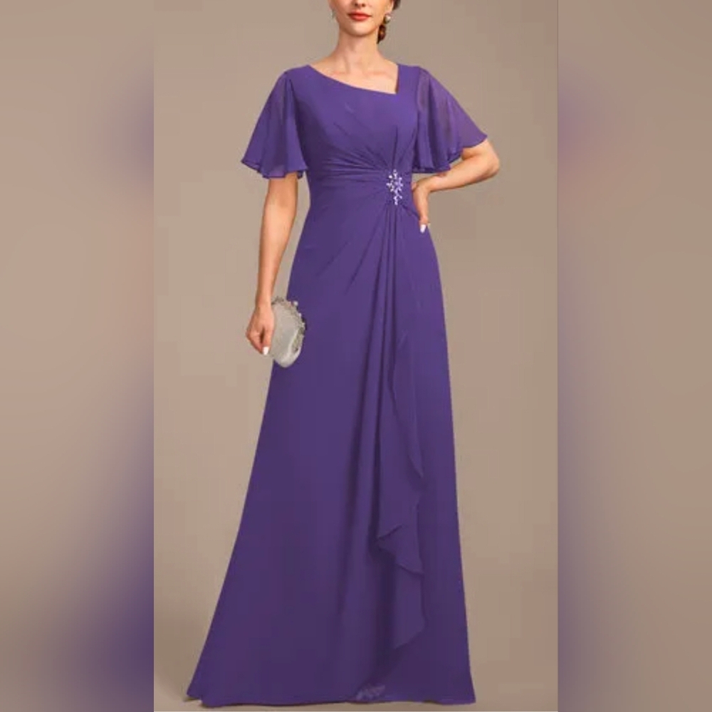 JJs House Purple Maxi Dress 10